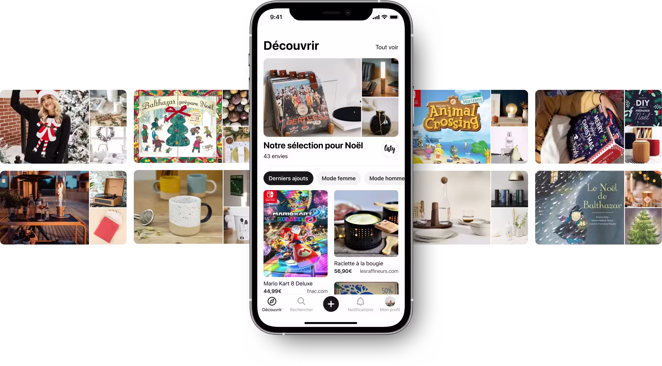 Découvrez toutes nos idées cadeaux pour vous aider à créer votre Liste de Noël